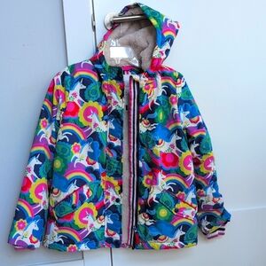 Mini Boden Unicorn Winter Coat